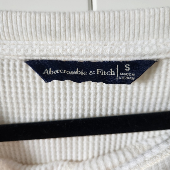 ABERCROMBIE & FITCH 90'S Waffle sweater - Picture 4 of 5
